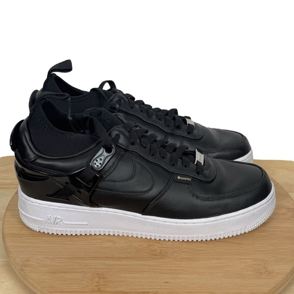 Nike x Undercover Jun Takahashi Air Force 1 Low GORE-TEX Black Balance Chaos S 9 - Picture 2 of 16